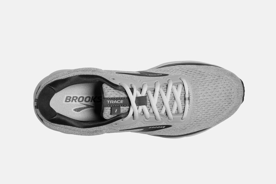 Brooks Running Shoes Mens Grey - Trace Road - 1876-MWNLE